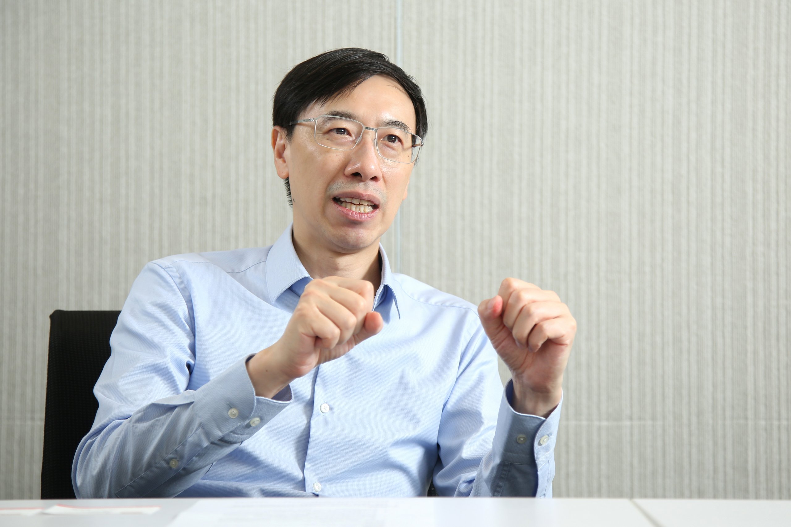 視宇董事長郭雨新期望透過專業化分工，滿足大幅成長中的跨境電商服務需求